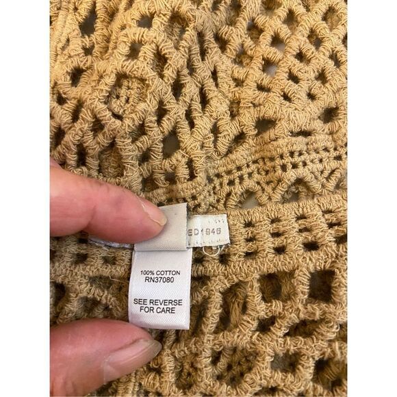 Cato 18/20w plus tan crochet top rn#37080 - Picture 5 of 7